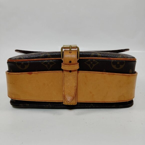 Authentic Louis Vuitton Cartouchiere MM Monogram Shoulder Bag LCMON260-112025 - Picture 5 of 9